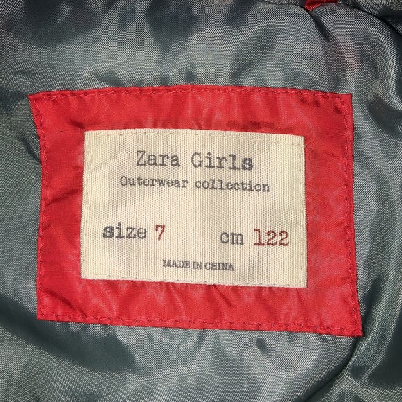 Outdoor Jacket Girls -Zara - Picture 3 of 3